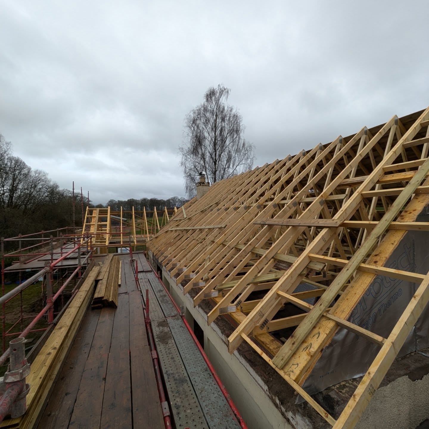 Roof and fascia work by TM Joinery Glasgow - bespoke joinery services